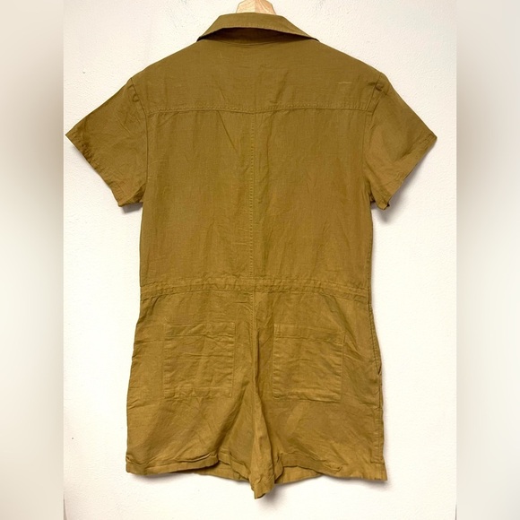 Pact Organic The Harbour Romper in Fennel Hemp/ Cotton Lightweight 
Size Medium - Picture 3 of 7
